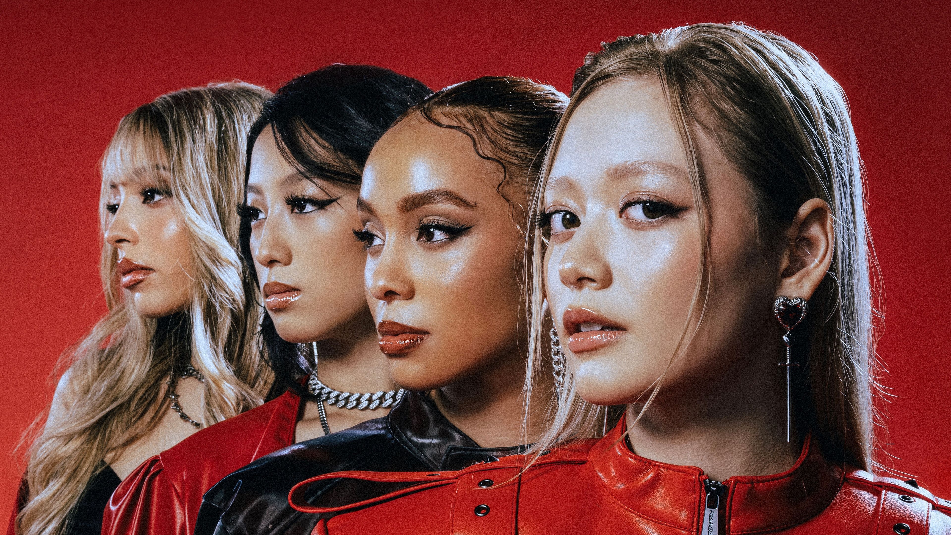 Girlset Girl group ultra HD 4K wallpaper