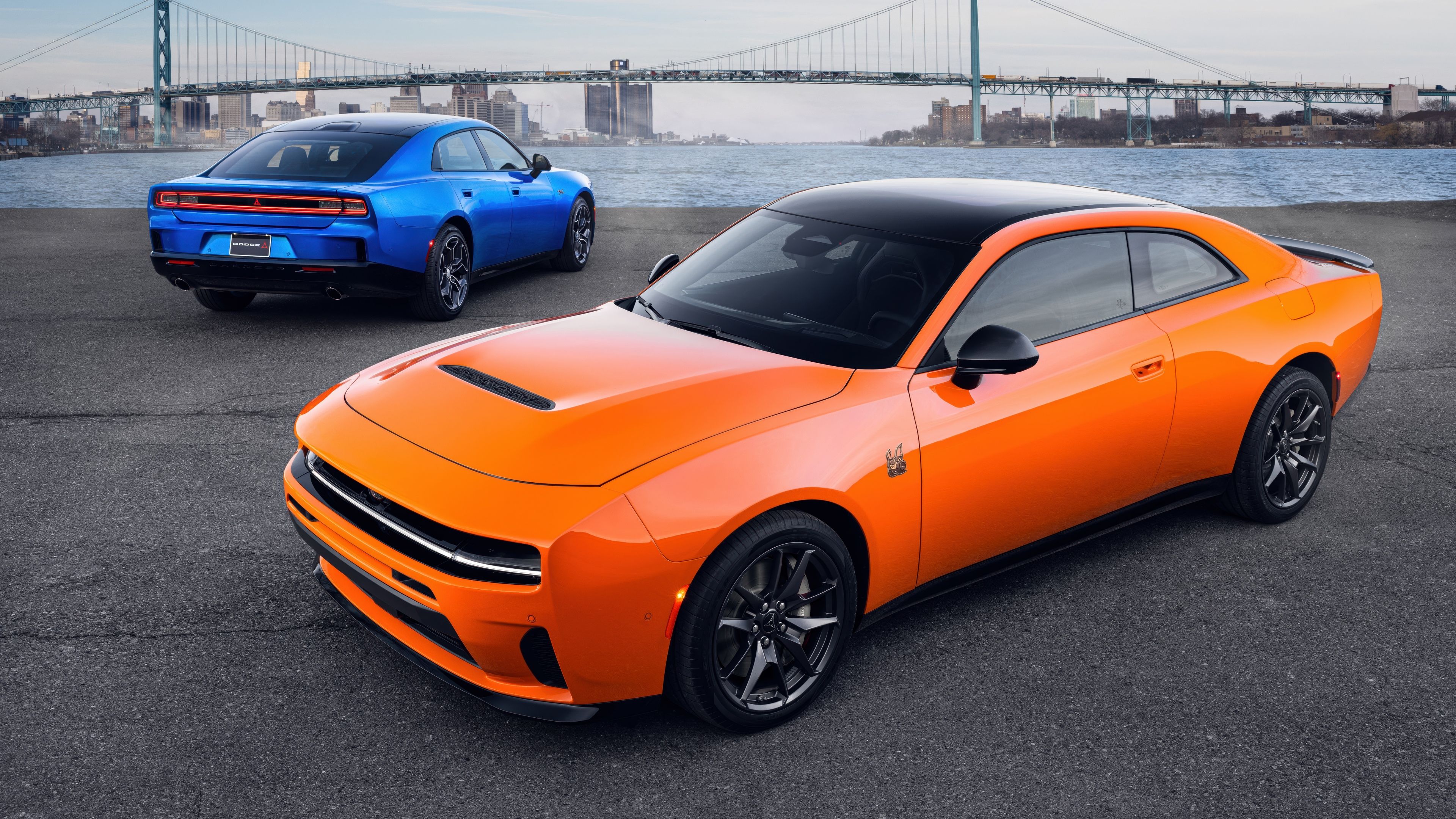 Dodge Charger Daytona Scat Pack Electric cars ultra HD 4K wallpaper