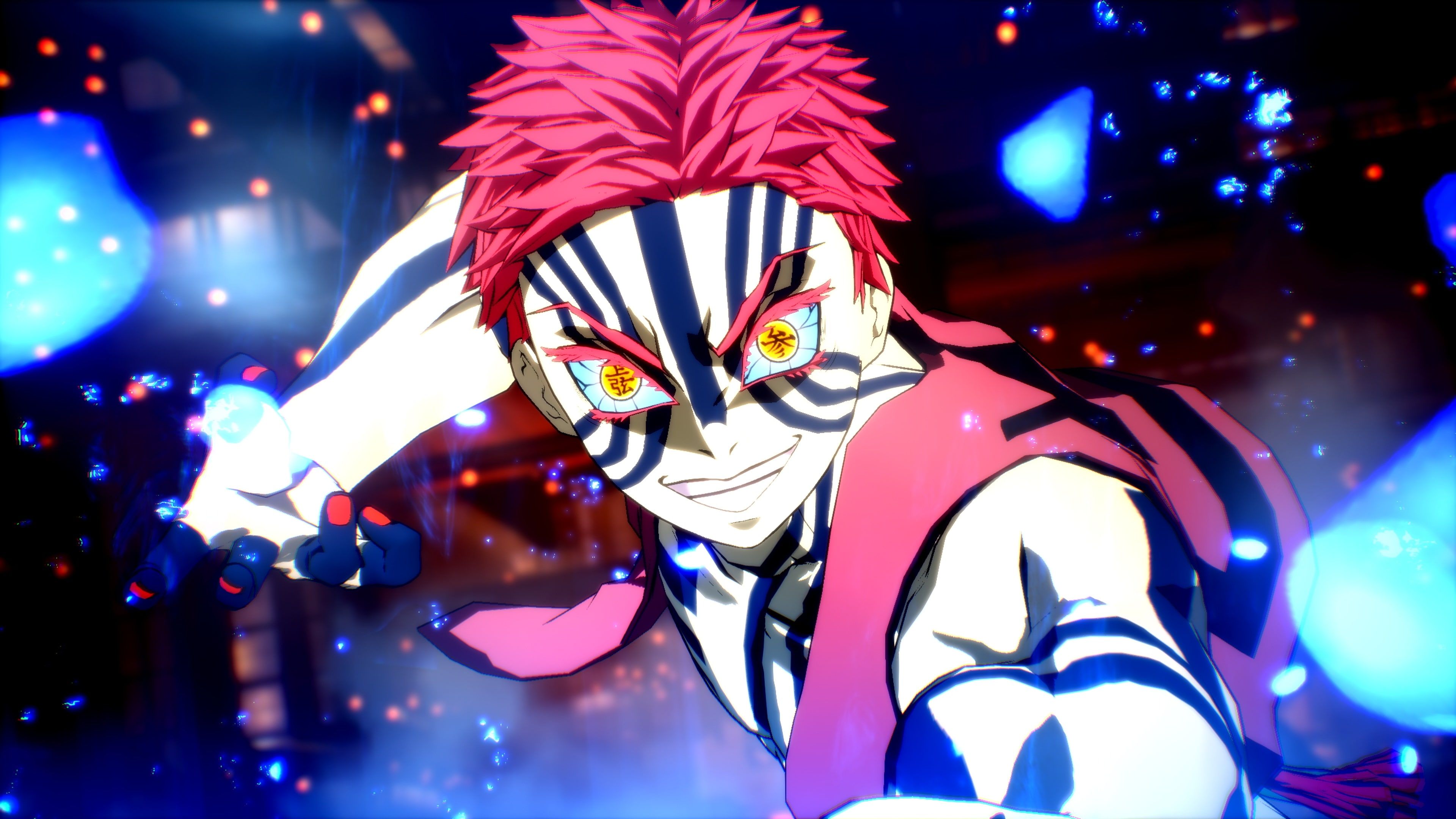 Akaza Demon Slayer: Kimetsu No Yaiba Infinity Castle ultra HD 4K wallpaper