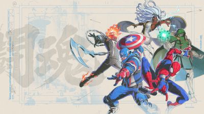 Marvel Tokon: Fighting Souls Key Art ultra HD 4K wallpaper