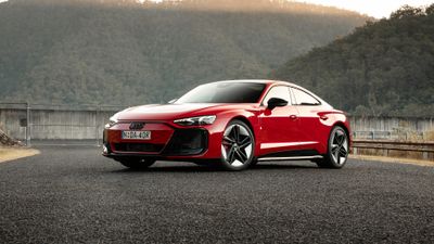 Audi RS e-tron GT Sports sedan ultra HD 4K wallpaper