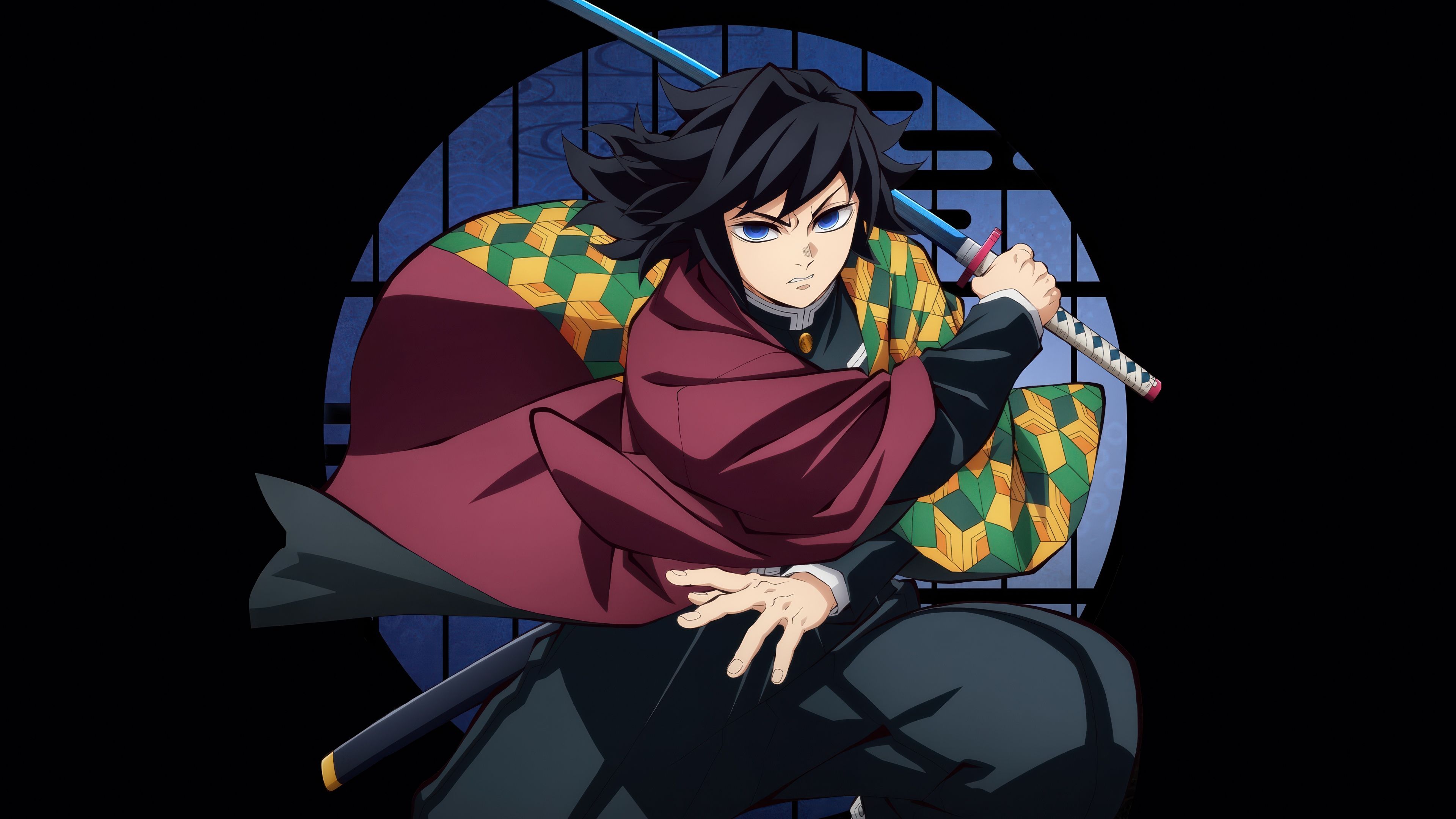 Giyu Tomioka - Infinity Castle ultra HD 4K wallpaper