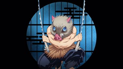 Inosuke Hashibira - Infinity Castle ultra HD 4K wallpaper