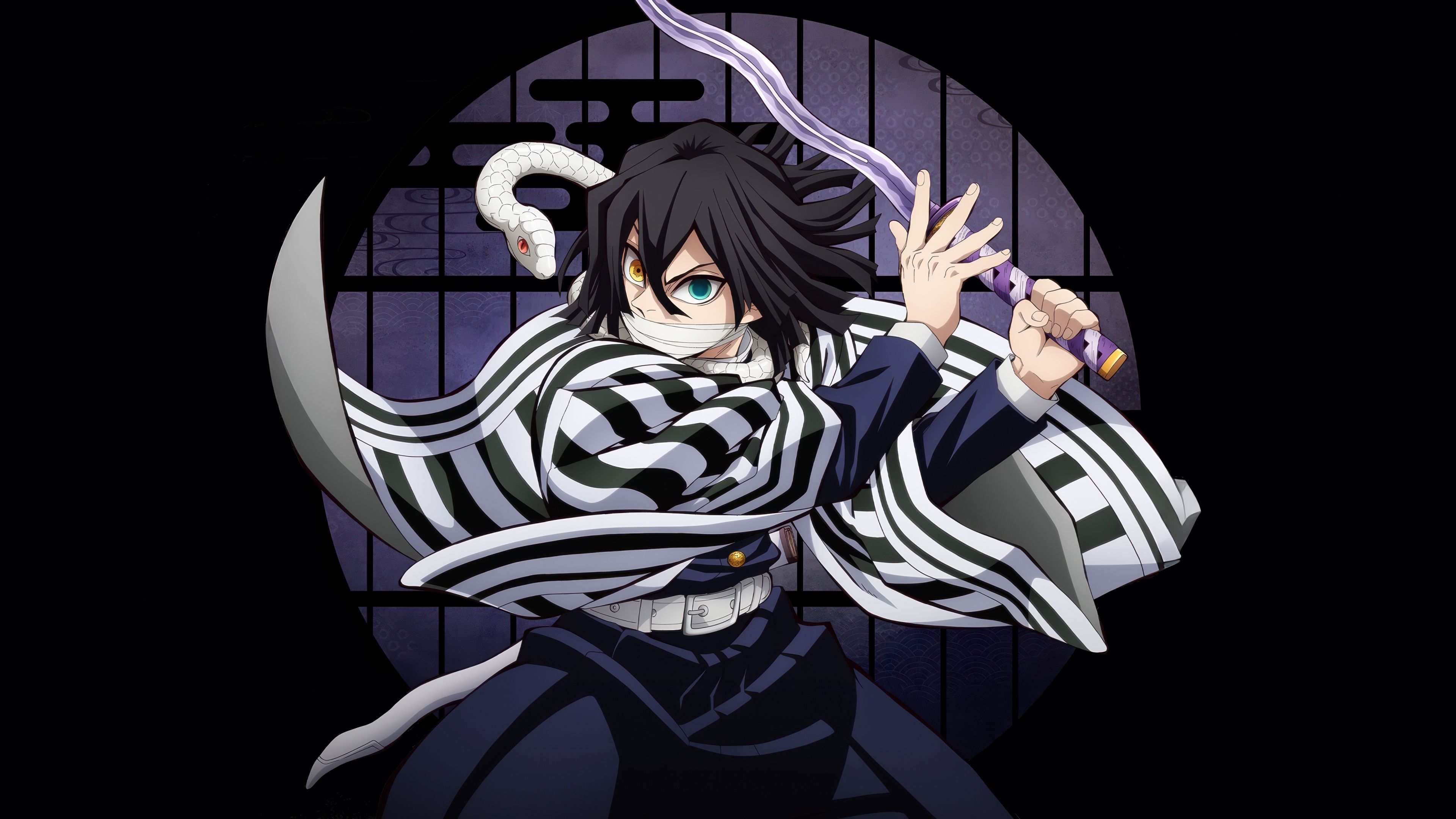 Obanai Iguro - Infinity Castle ultra HD 4K wallpaper
