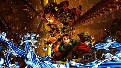 Demon Slayer: Infinity Castle Movie poster ultra HD 4K wallpaper