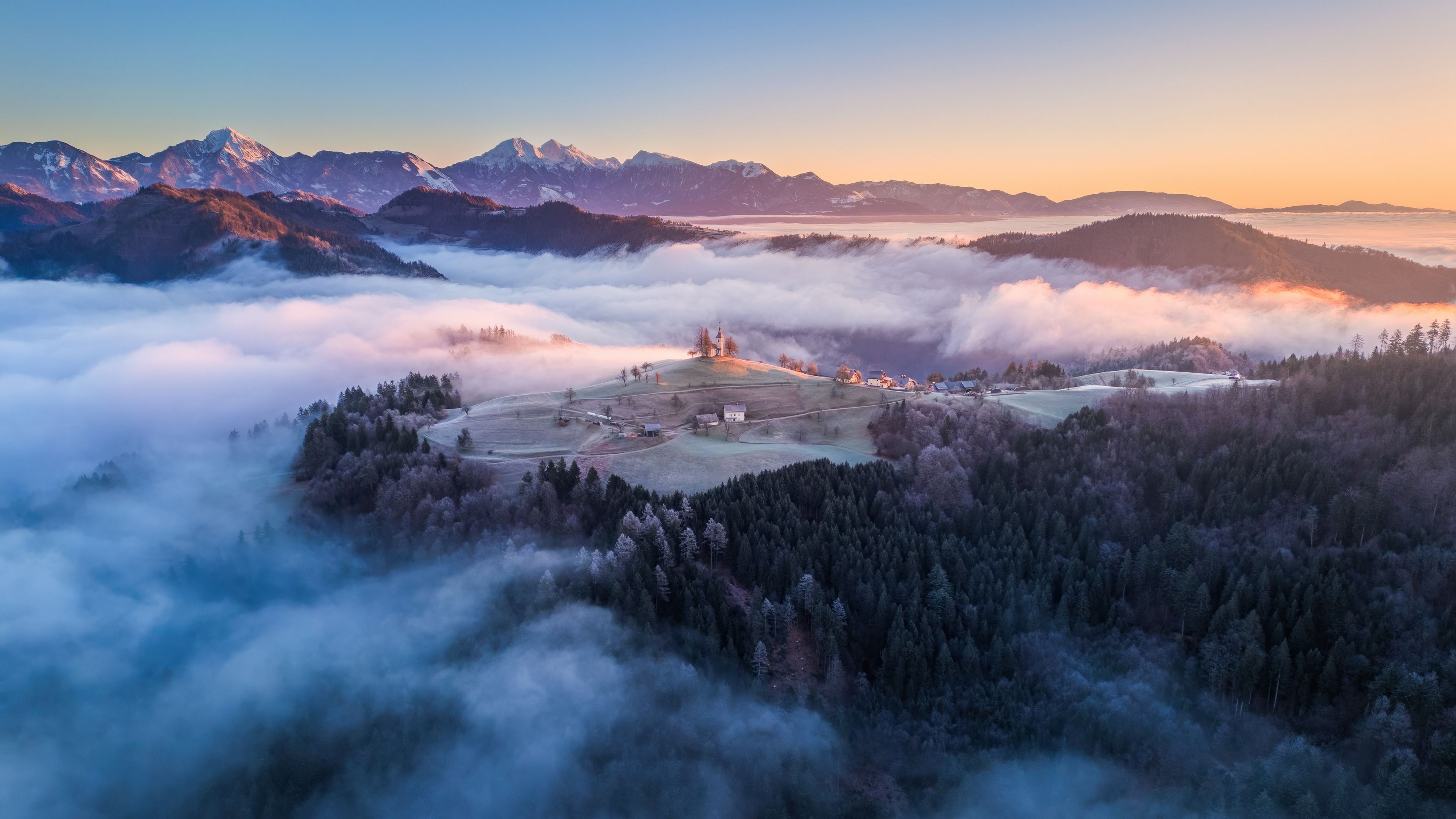 Slovenia Landscape ultra HD 4K wallpaper