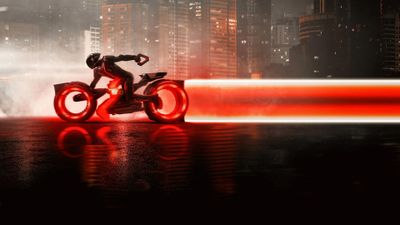 Tron: Ares Movie poster ultra HD 4K wallpaper