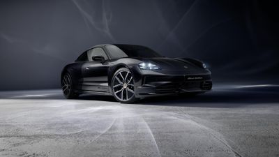 Porsche Taycan 4S Black Edition ultra HD 4K wallpaper