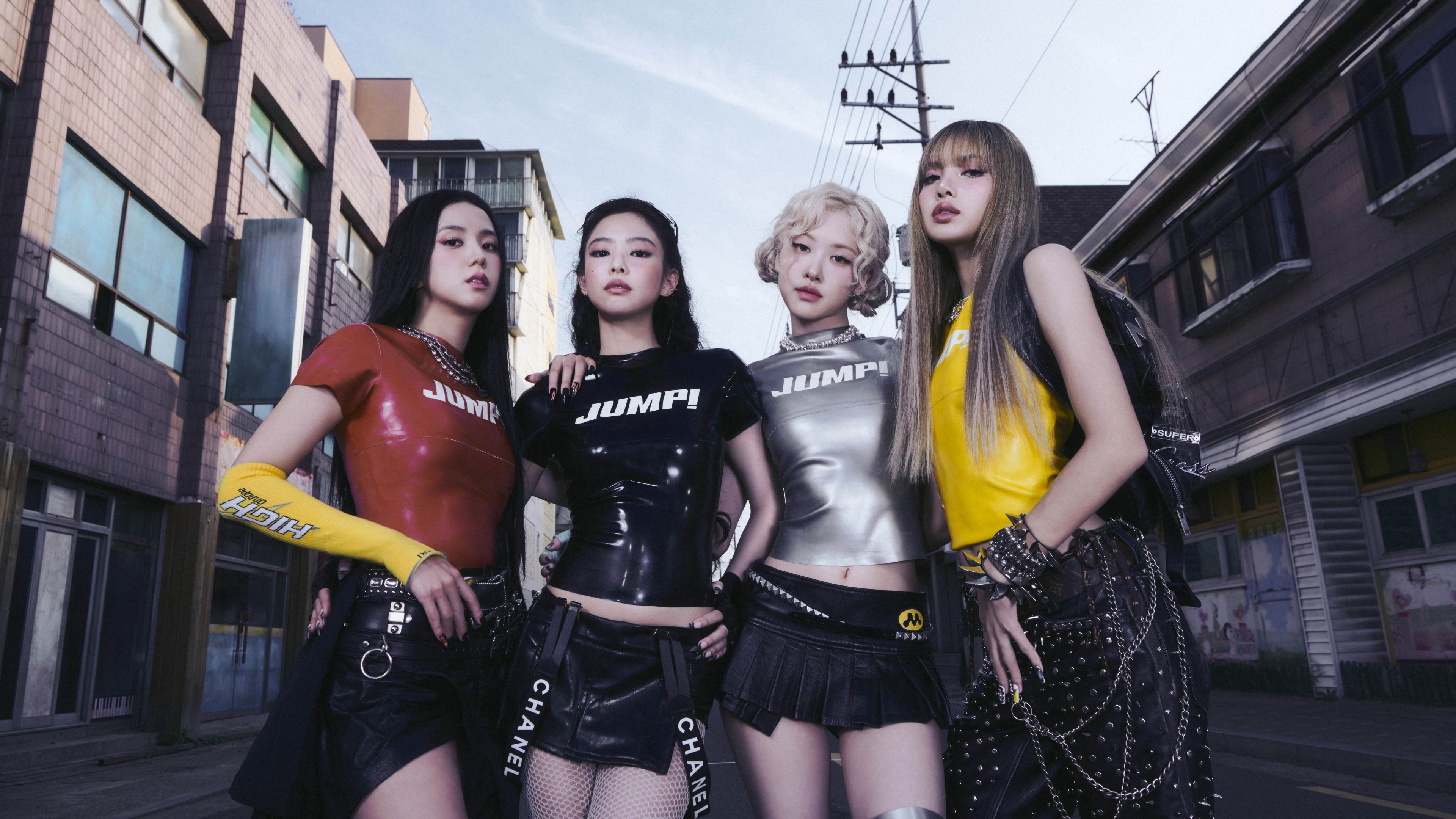 Blackpink - Jump ultra HD 4K wallpaper