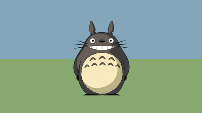 Totoro ultra HD 4K wallpaper