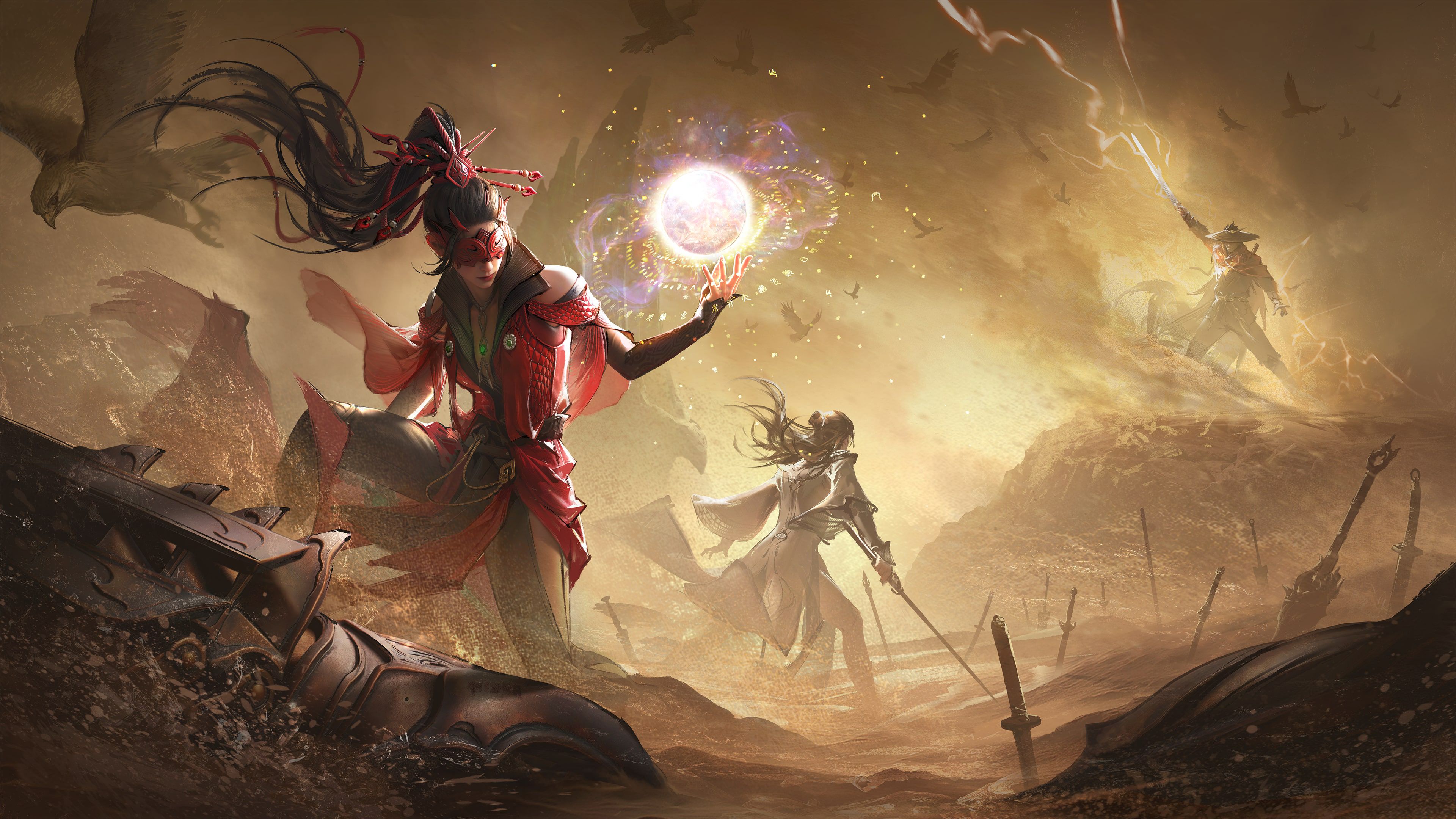 Naraka: Bladepoint Game Art ultra HD 4K wallpaper
