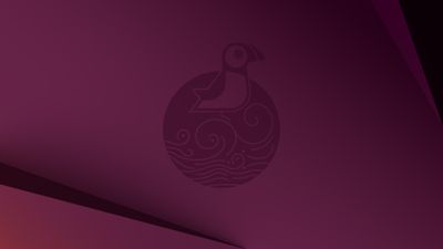 Ubuntu 25.04 Plucky Puffin Stock ultra HD 4K wallpaper