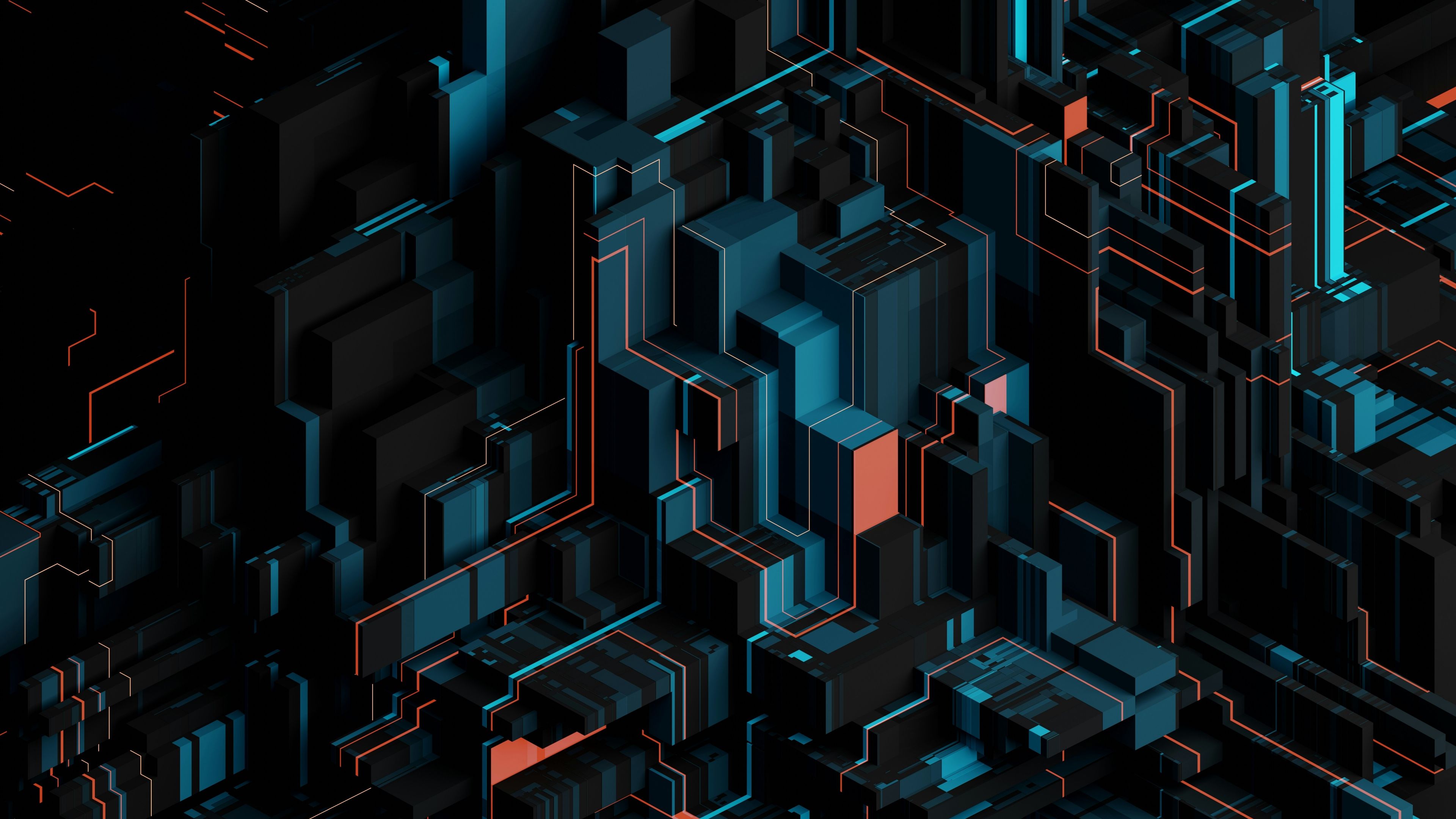 Geometric Abstract background ultra HD 4K wallpaper