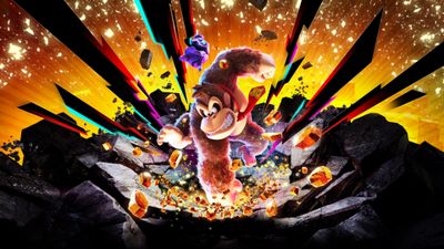 Donkey Kong Bananza Key Art ultra HD 4K wallpaper