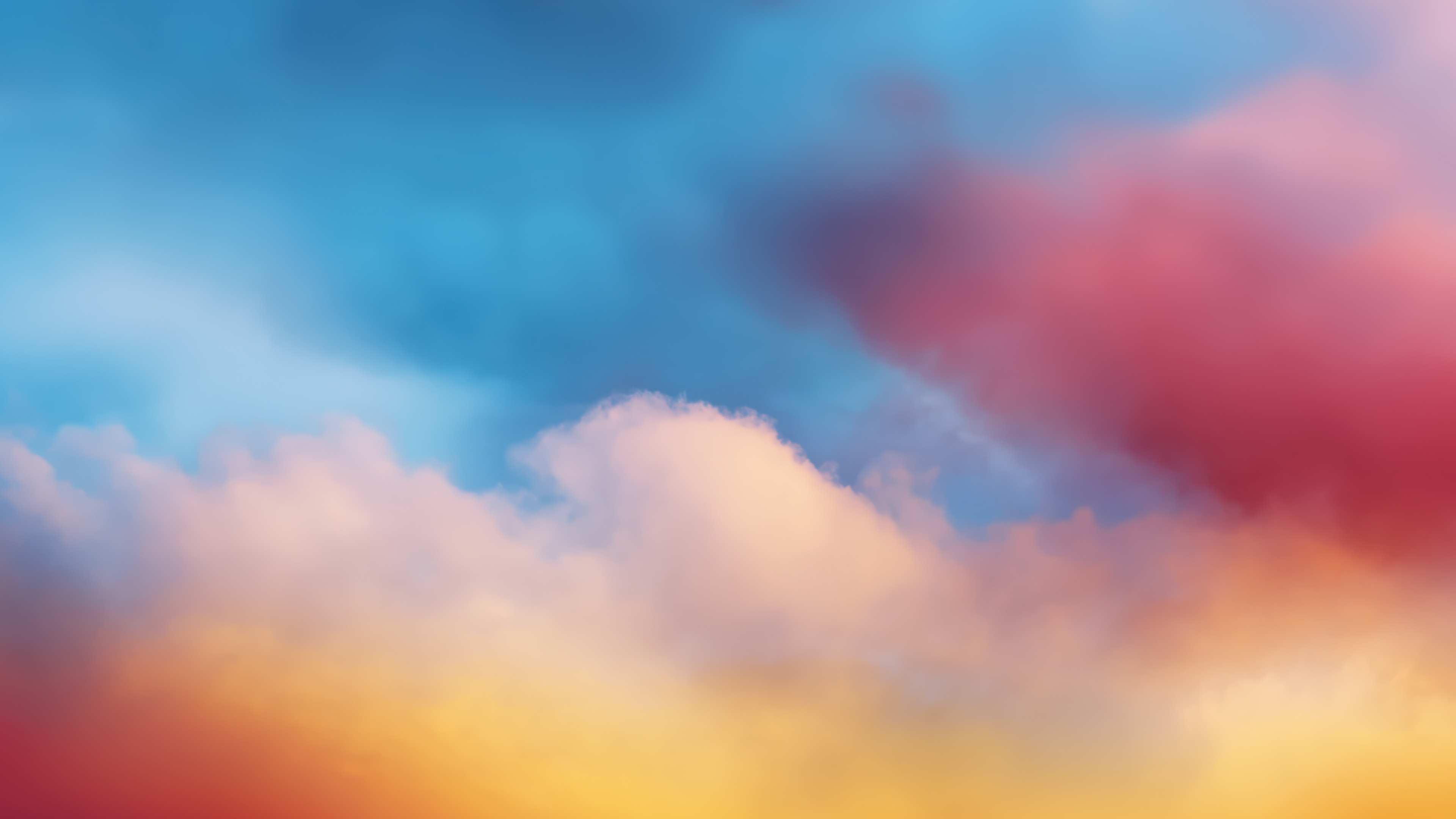 Colorful Sky Clouds ultra HD 4K wallpaper