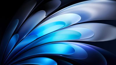 Vivo Pad Blue abstract ultra HD 4K wallpaper