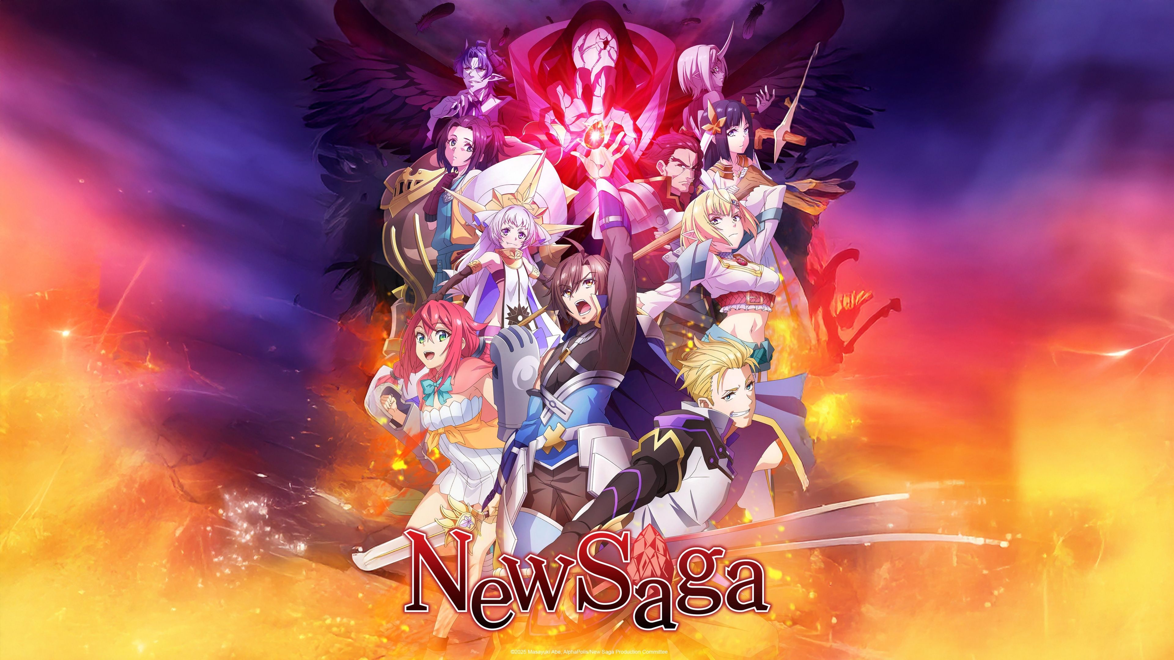 New Saga Anime series ultra HD 4K wallpaper