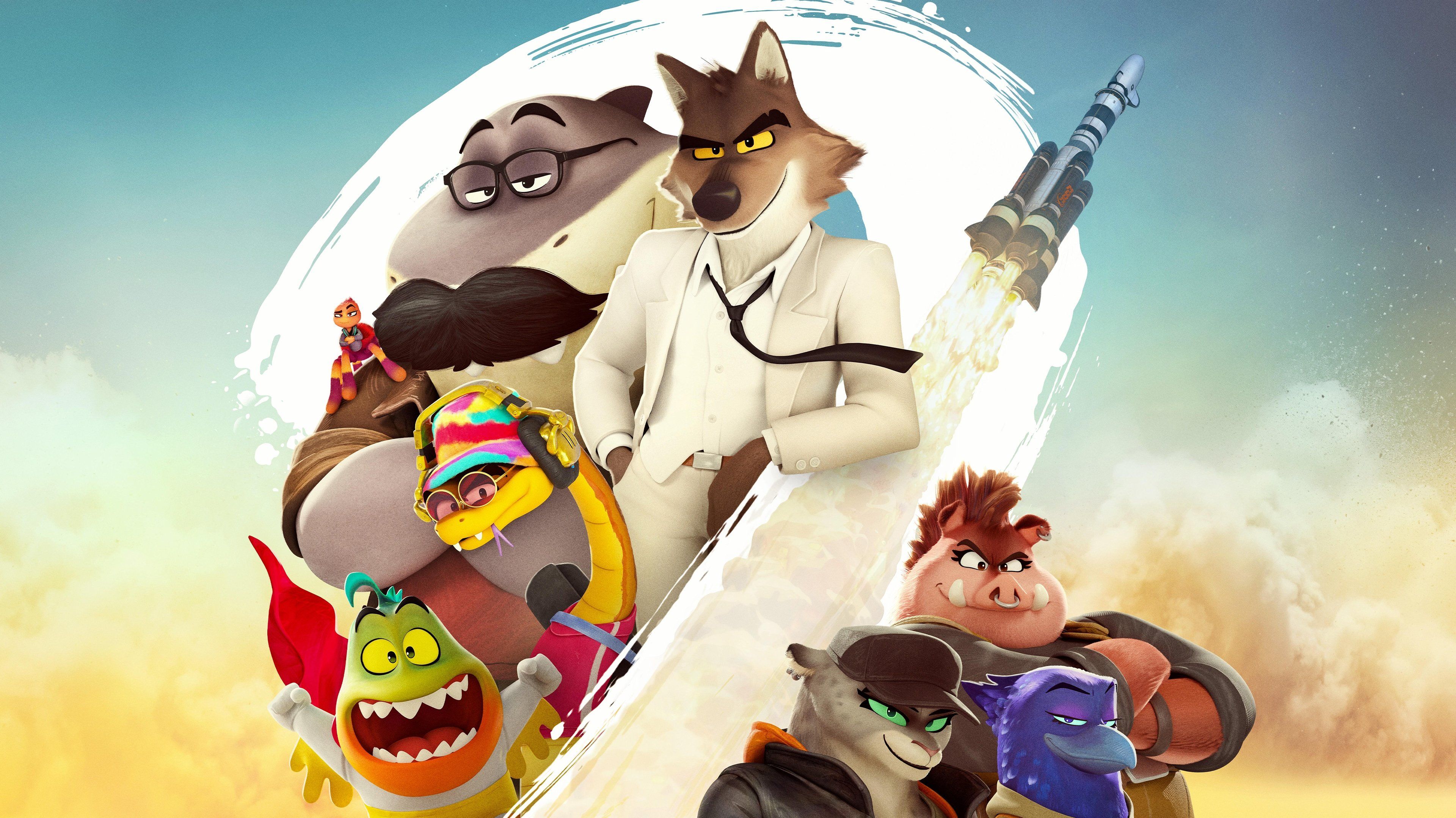 The Bad Guys 2 Animation movies ultra HD 4K wallpaper