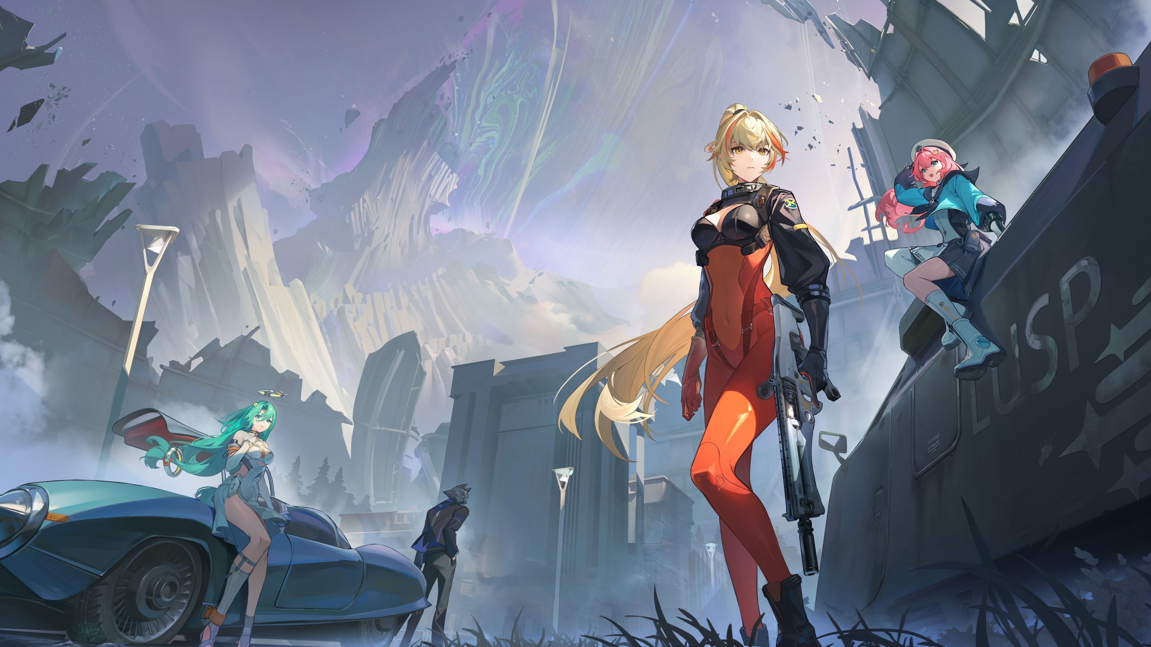 Fate Trigger: The Novita Blue Poison ultra HD 4K wallpaper