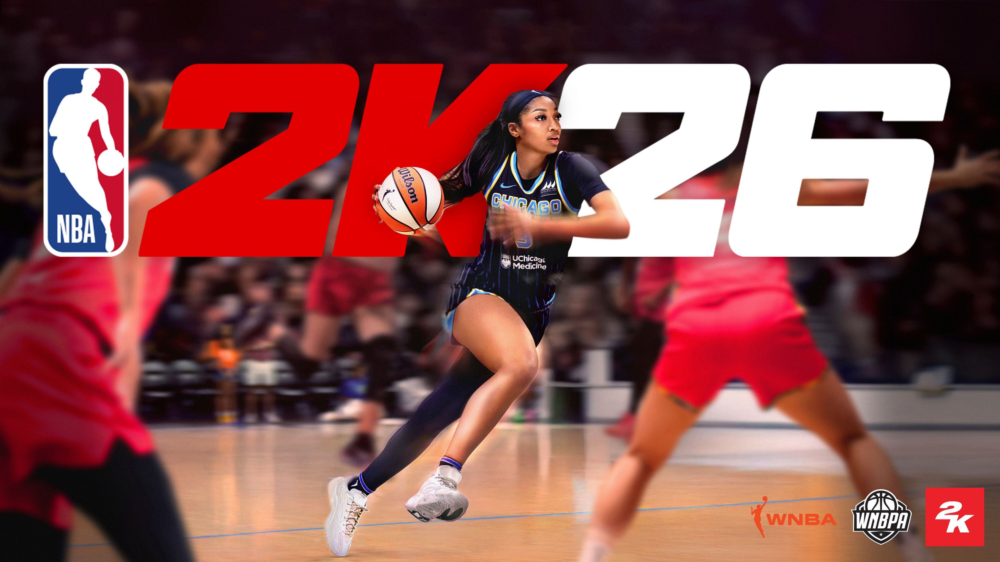 NBA 2K26 WNBA Edition Angel Reese ultra HD 4K wallpaper