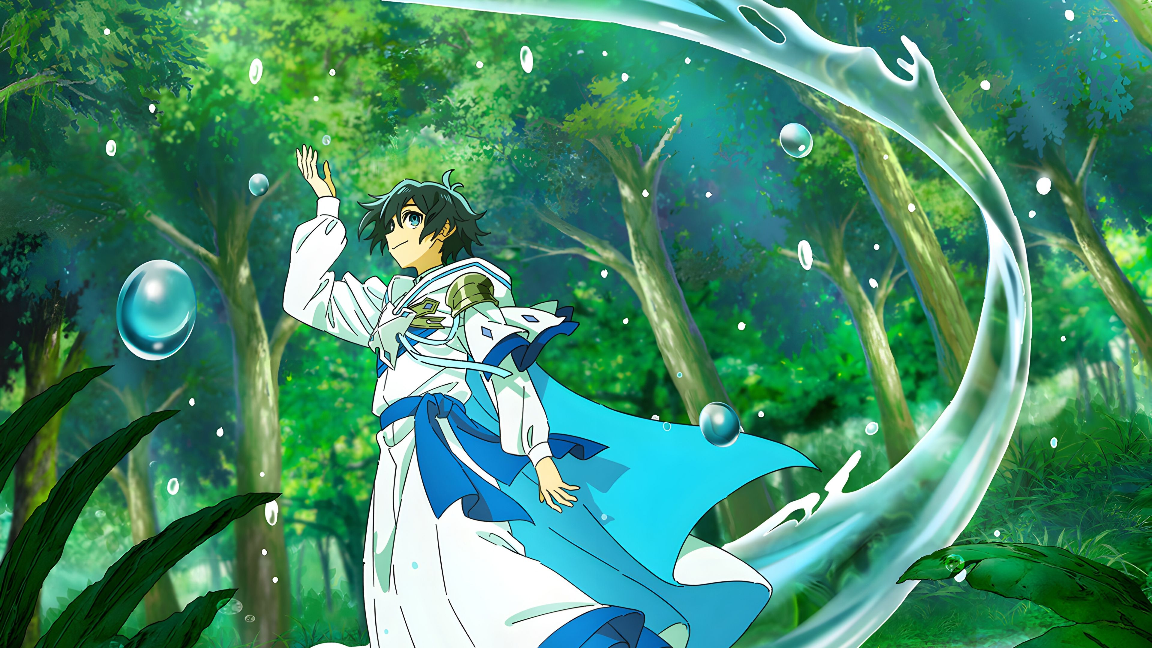 Ryou (The Water Magician) ultra HD 4K wallpaper
