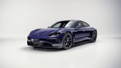 Porsche Taycan 4S Ferragamo Edition 2025 ultra HD 4K wallpaper