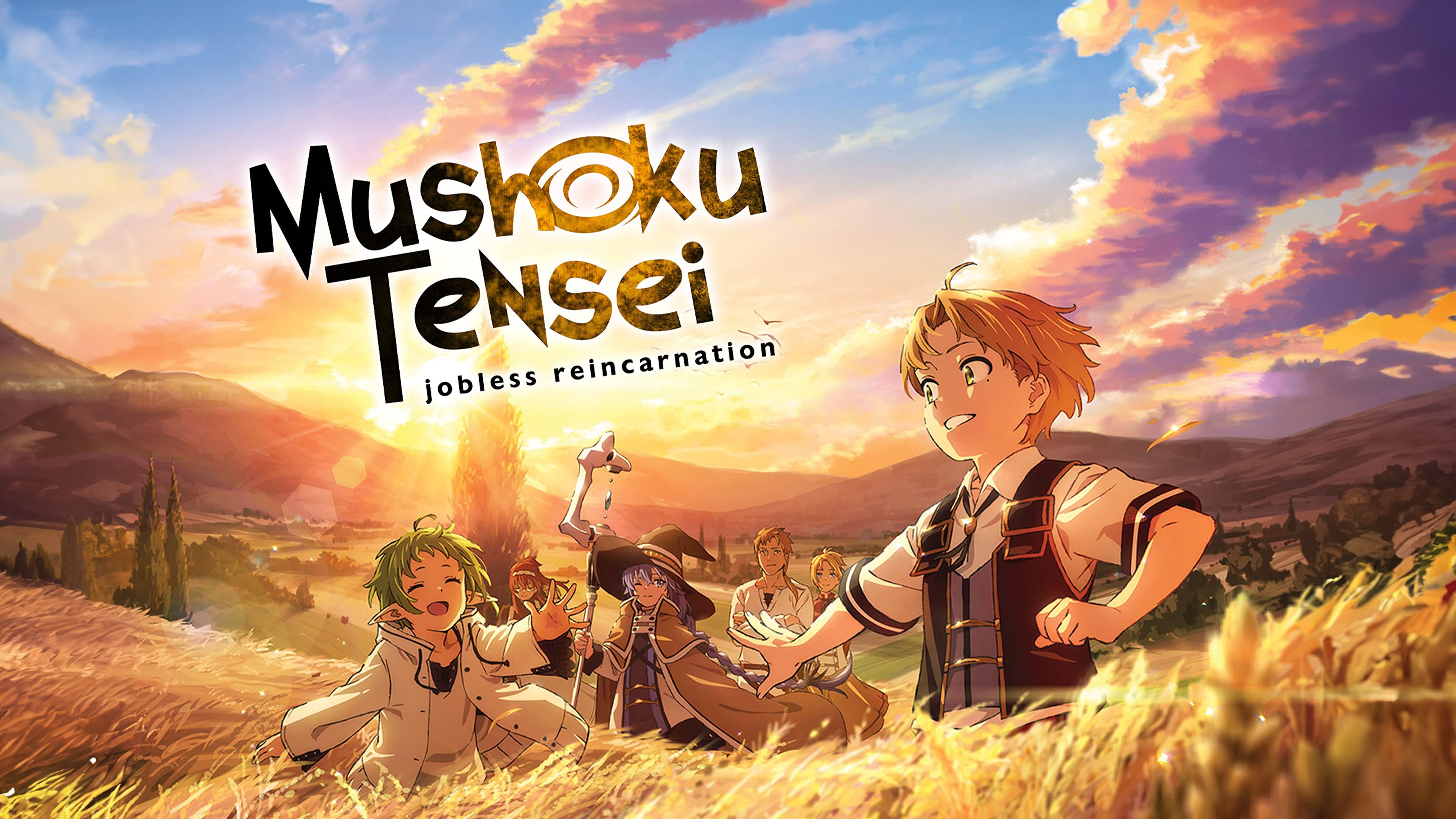 Mushoku Tensei: Jobless Reincarnation Anime poster ultra HD 4K wallpaper