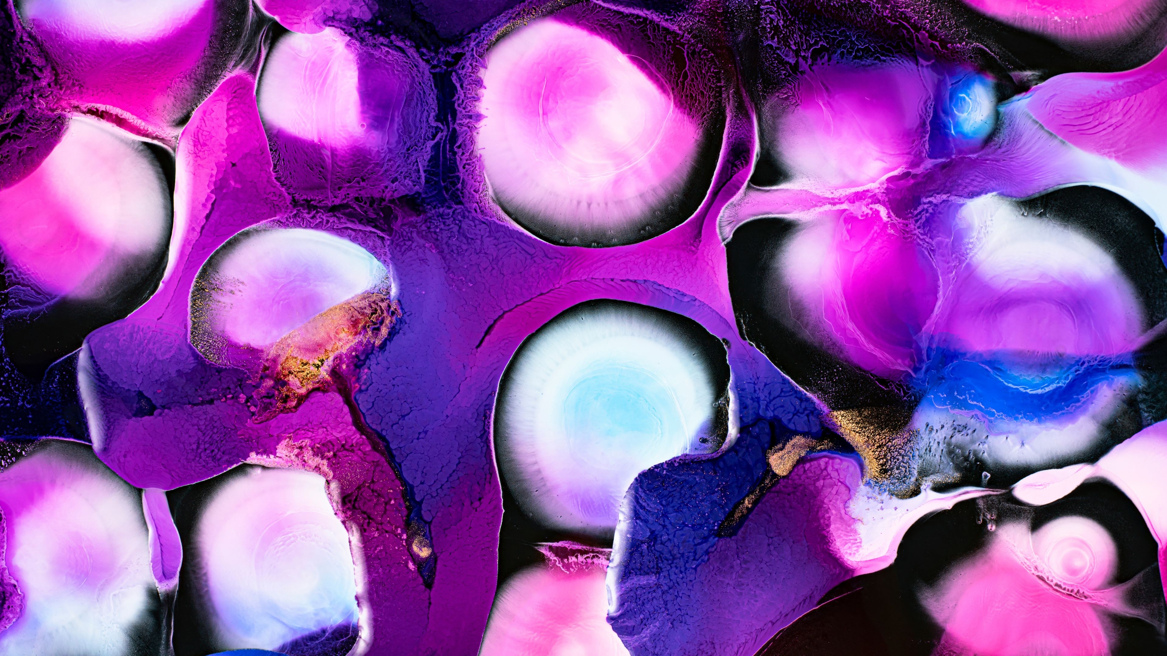 Purple abstract Fluid art ultra HD 4K wallpaper