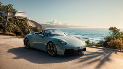 Porsche 911 Carrera 4S Cabriolet 2025 ultra HD 4K wallpaper