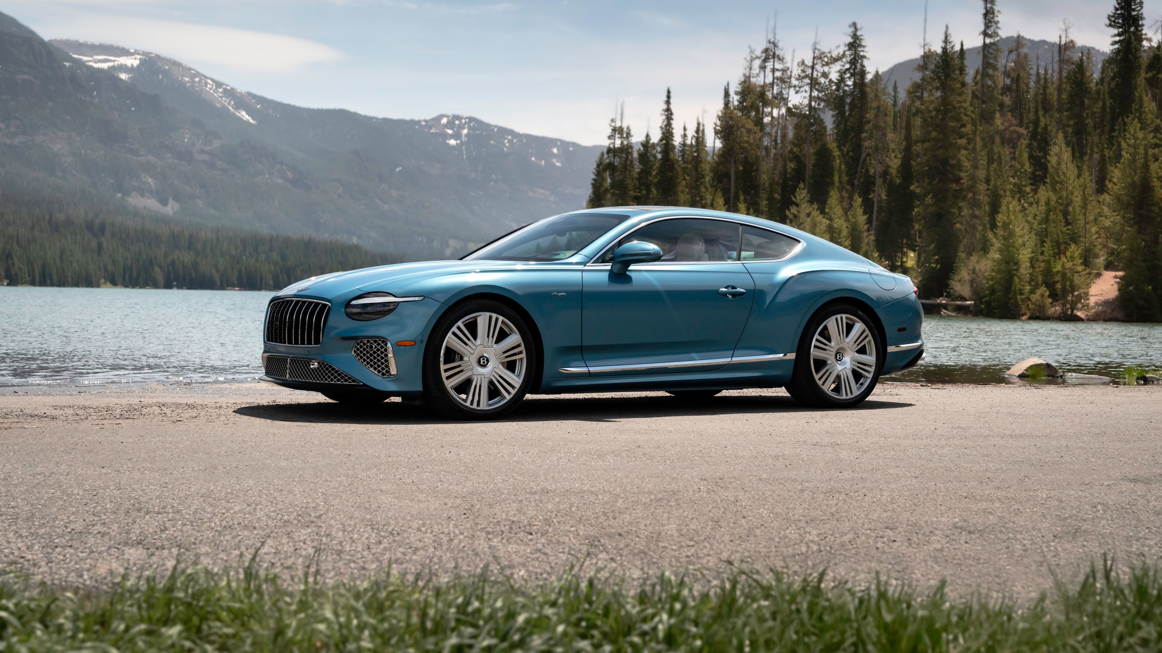 Bentley Continental GT Azure Hybrid cars ultra HD 4K wallpaper