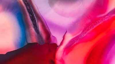 Fluid abstract Vibrant ultra HD 4K wallpaper