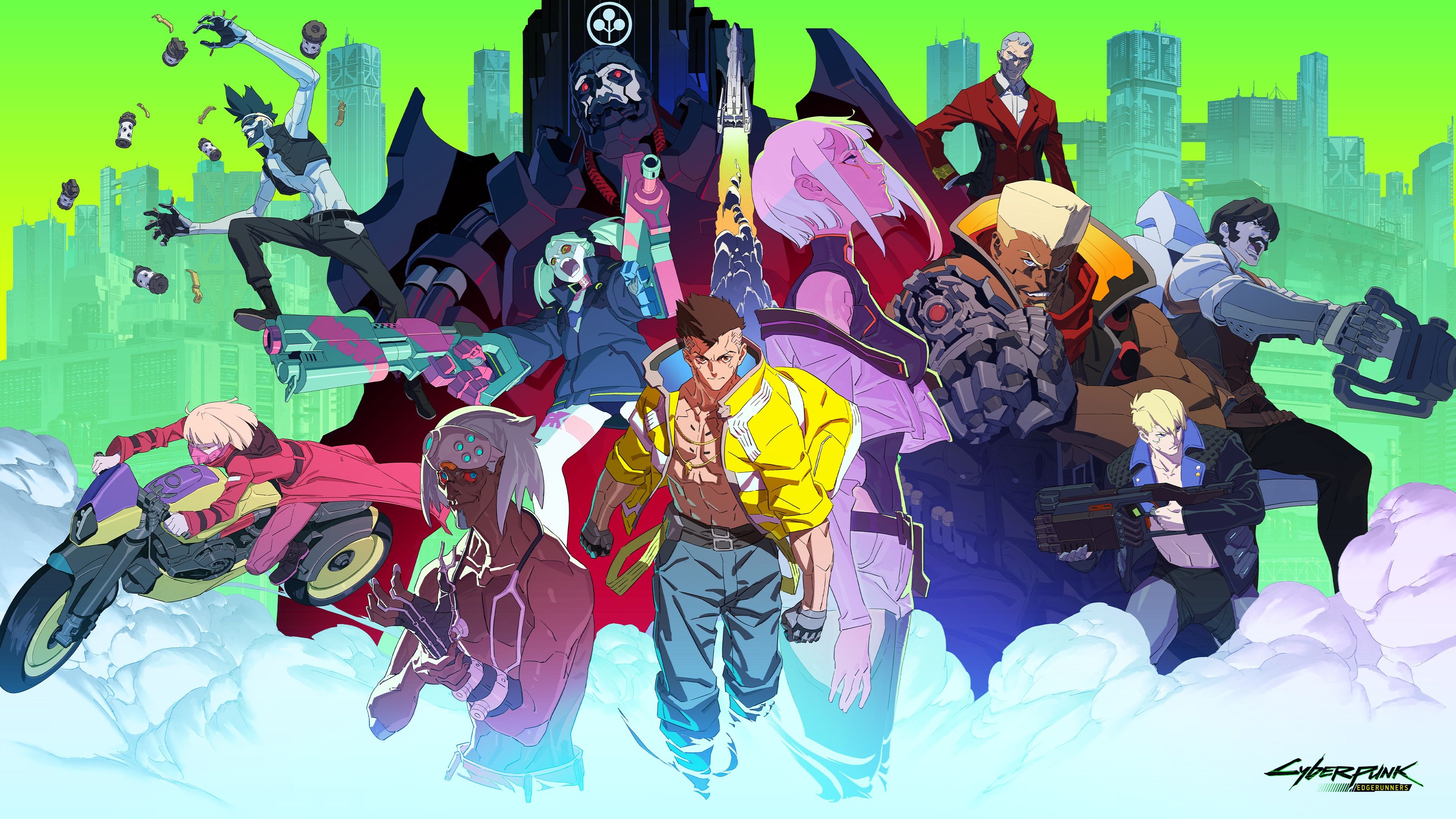 Cyberpunk: Edgerunners Poster ultra HD 4K wallpaper