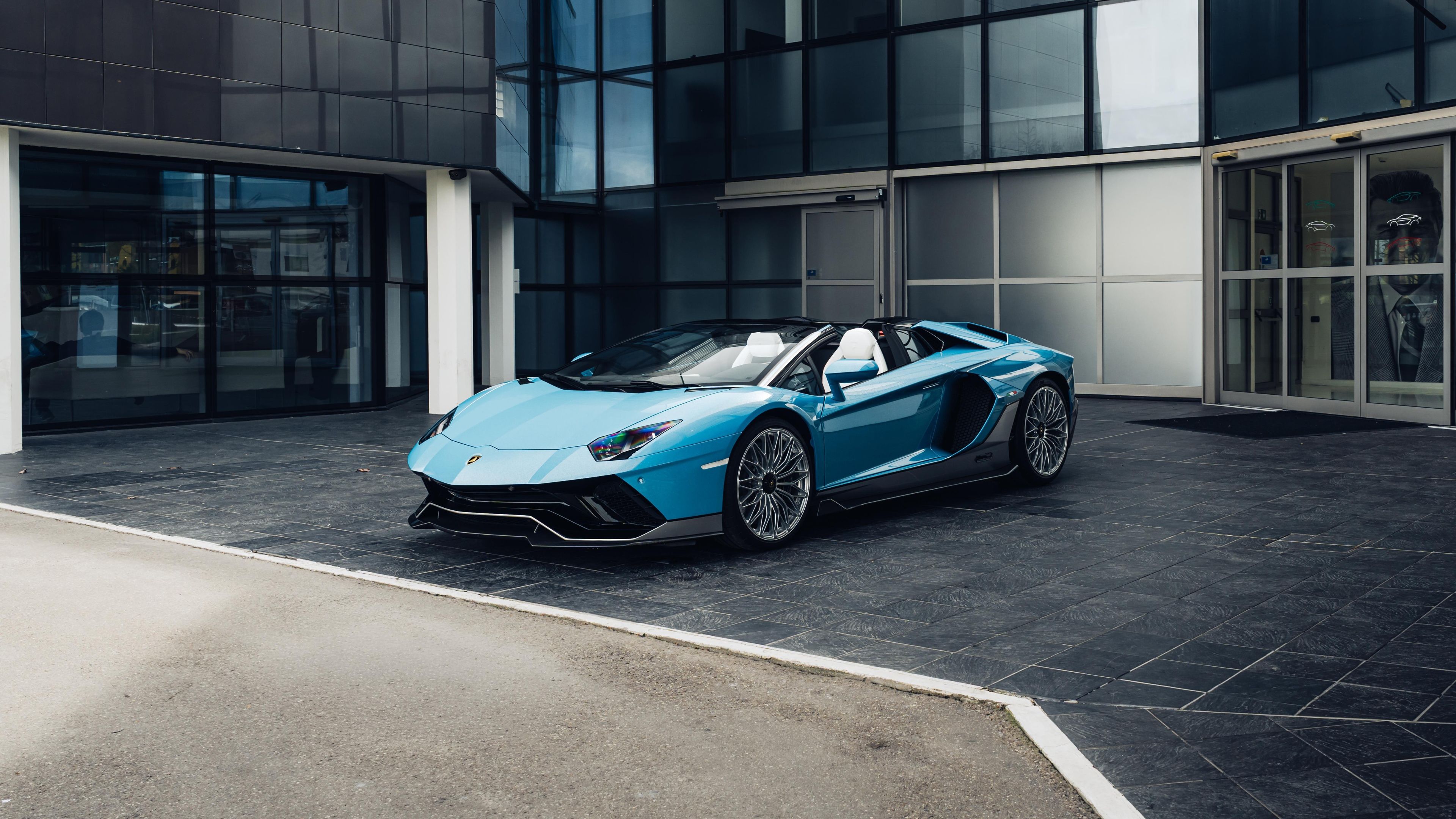 Lamborghini Aventador LP 780-4 Ultimae Miura Roadster ultra HD 4K wallpaper