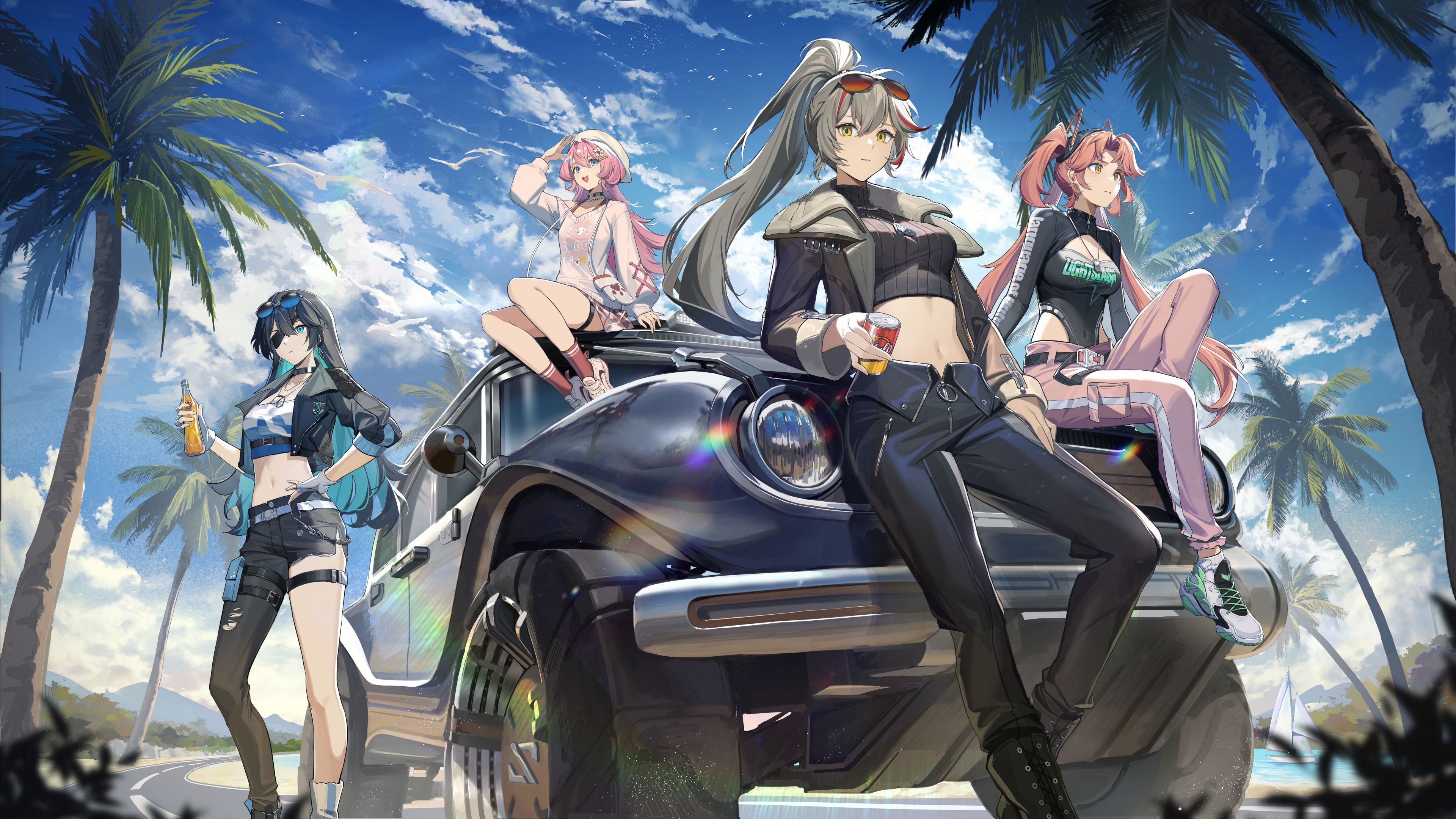 Fate Trigger: The Novita Squad ultra HD 4K wallpaper