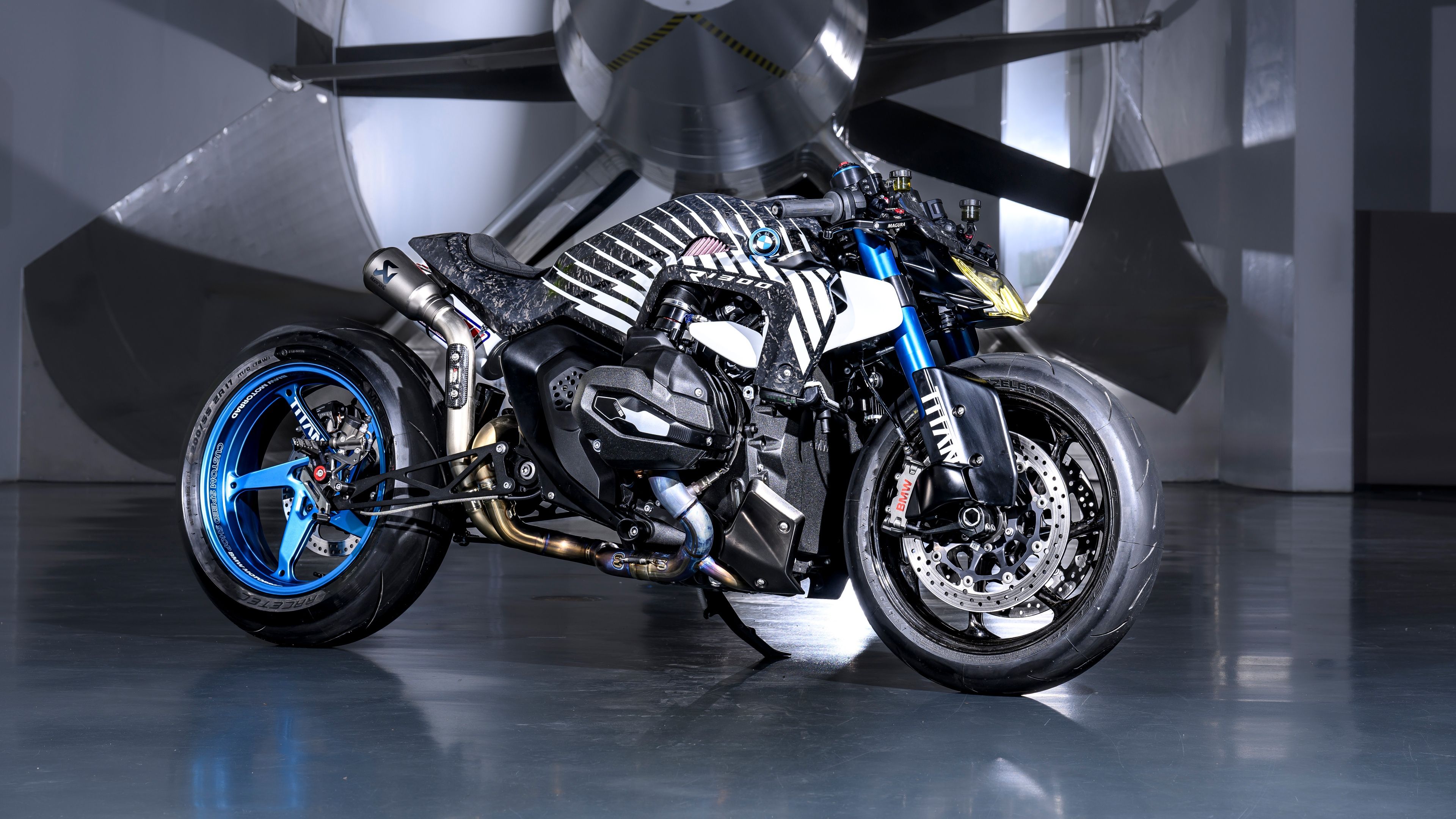 BMW R 1300 R Titan Futuristic ultra HD 4K wallpaper