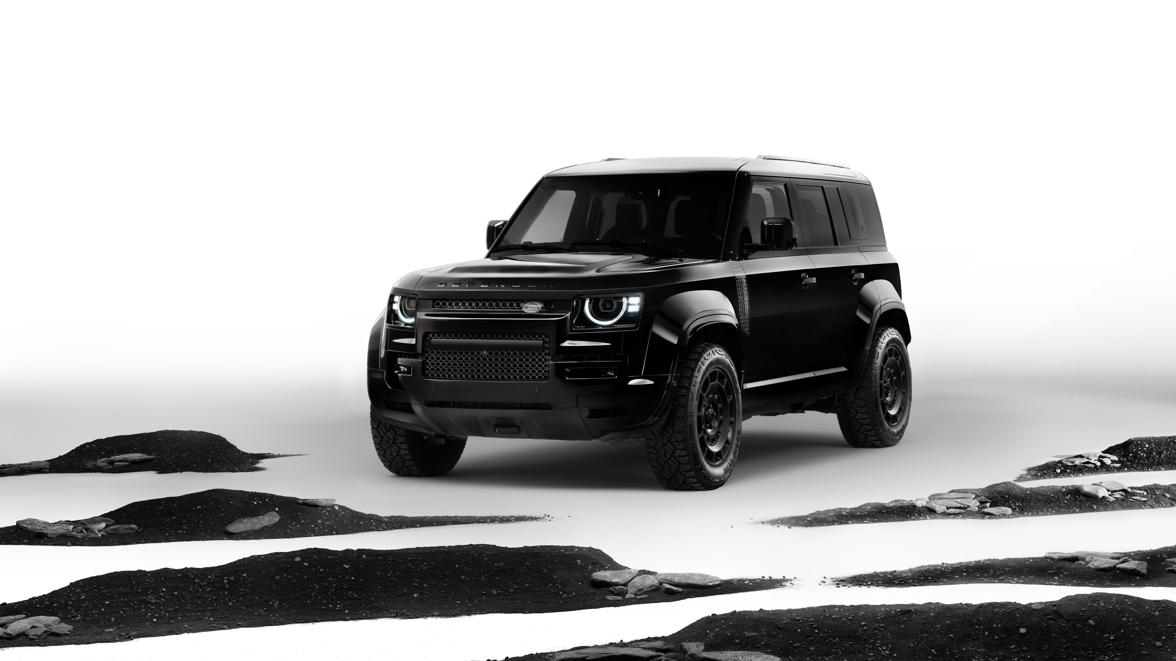 Land Rover Defender OCTA Black Edition ultra HD 4K wallpaper