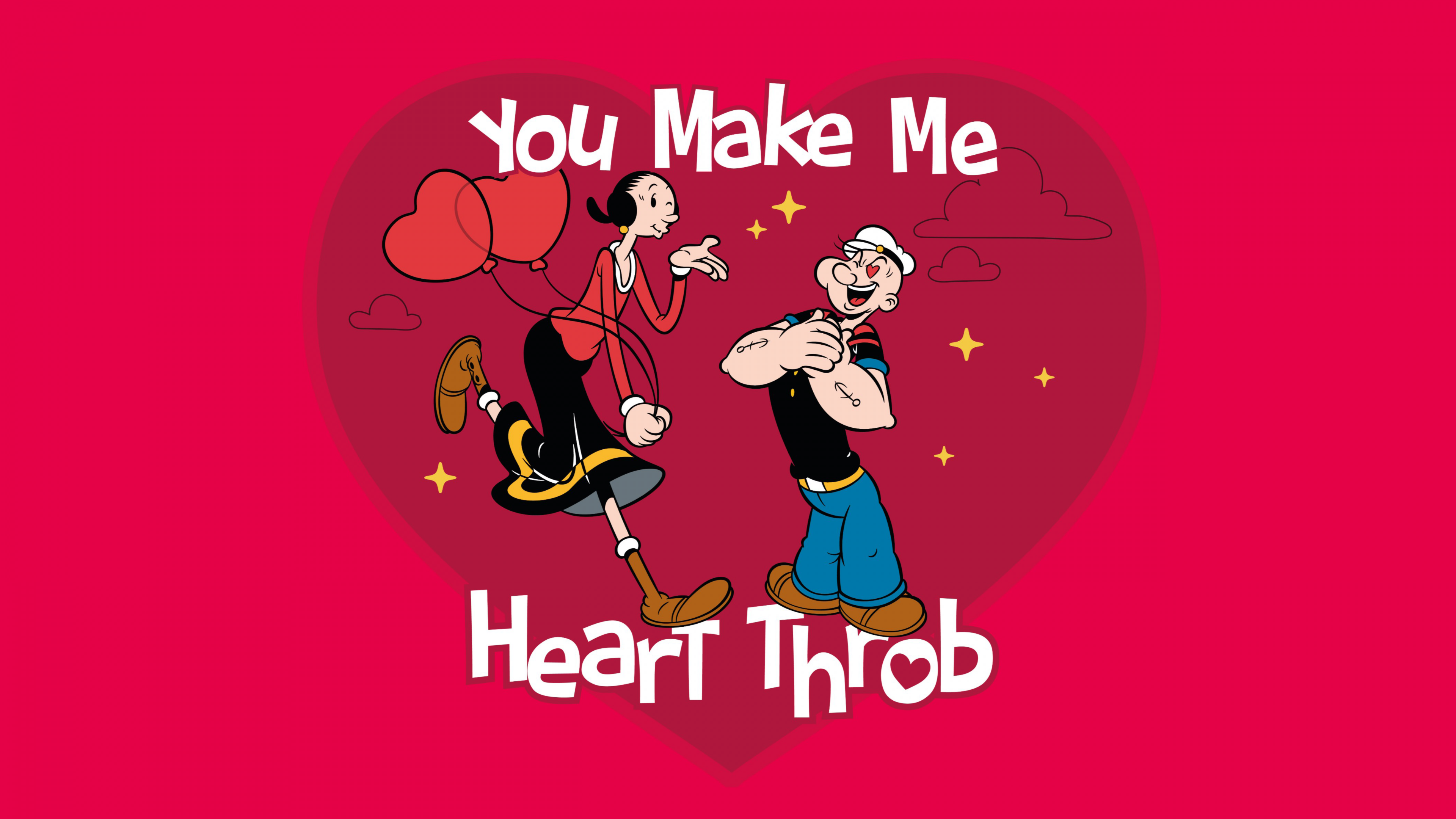 Olive Oyl Popeye ultra HD 4K wallpaper