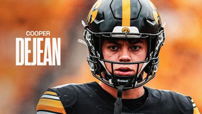 Cooper DeJean American football player ultra HD 4K wallpaper