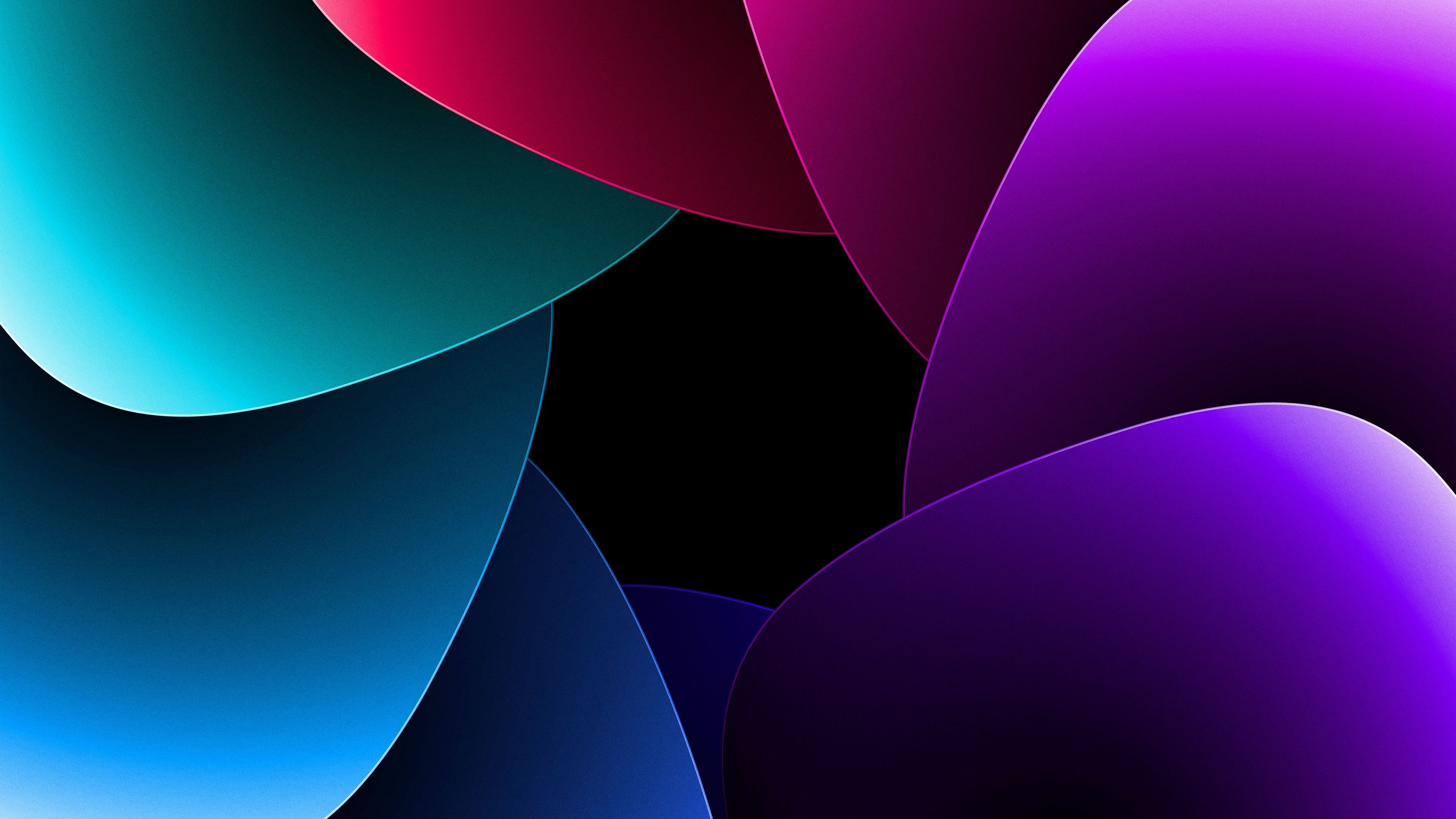 Aperture Gradient Abstract ultra HD 4K wallpaper
