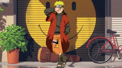 Naruto Uzumaki Smiley face ultra HD 4K wallpaper