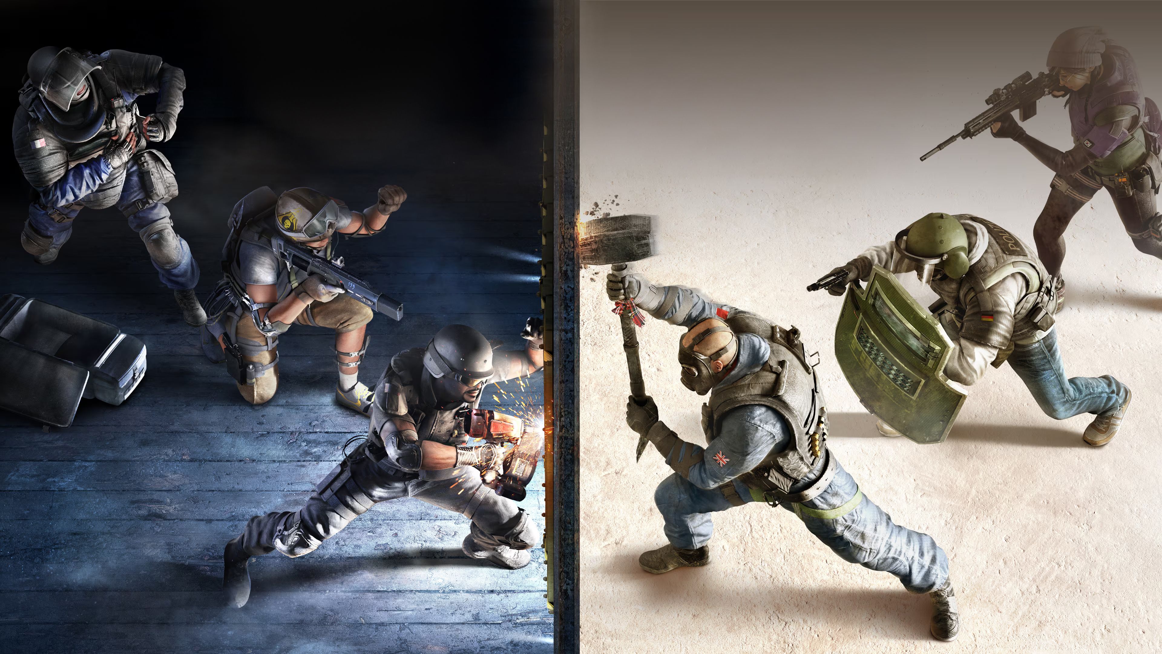 Tom Clancy's Rainbow Six Siege X Key Art ultra HD 4K wallpaper