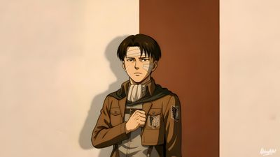 Levi Ackerman ultra HD 4K wallpaper