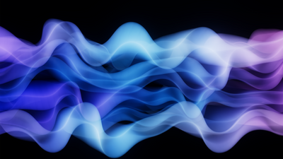 Abstract Waves Microsoft Design ultra HD 4K wallpaper