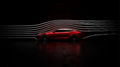 Tesla Model S Plaid 2025 ultra HD 4K wallpaper