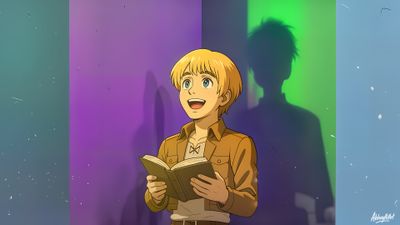 Armin Arlert ultra HD 4K wallpaper