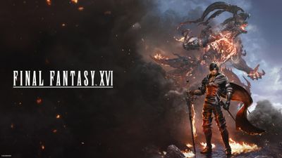 Final Fantasy XVI Cover Art ultra HD 4K wallpaper