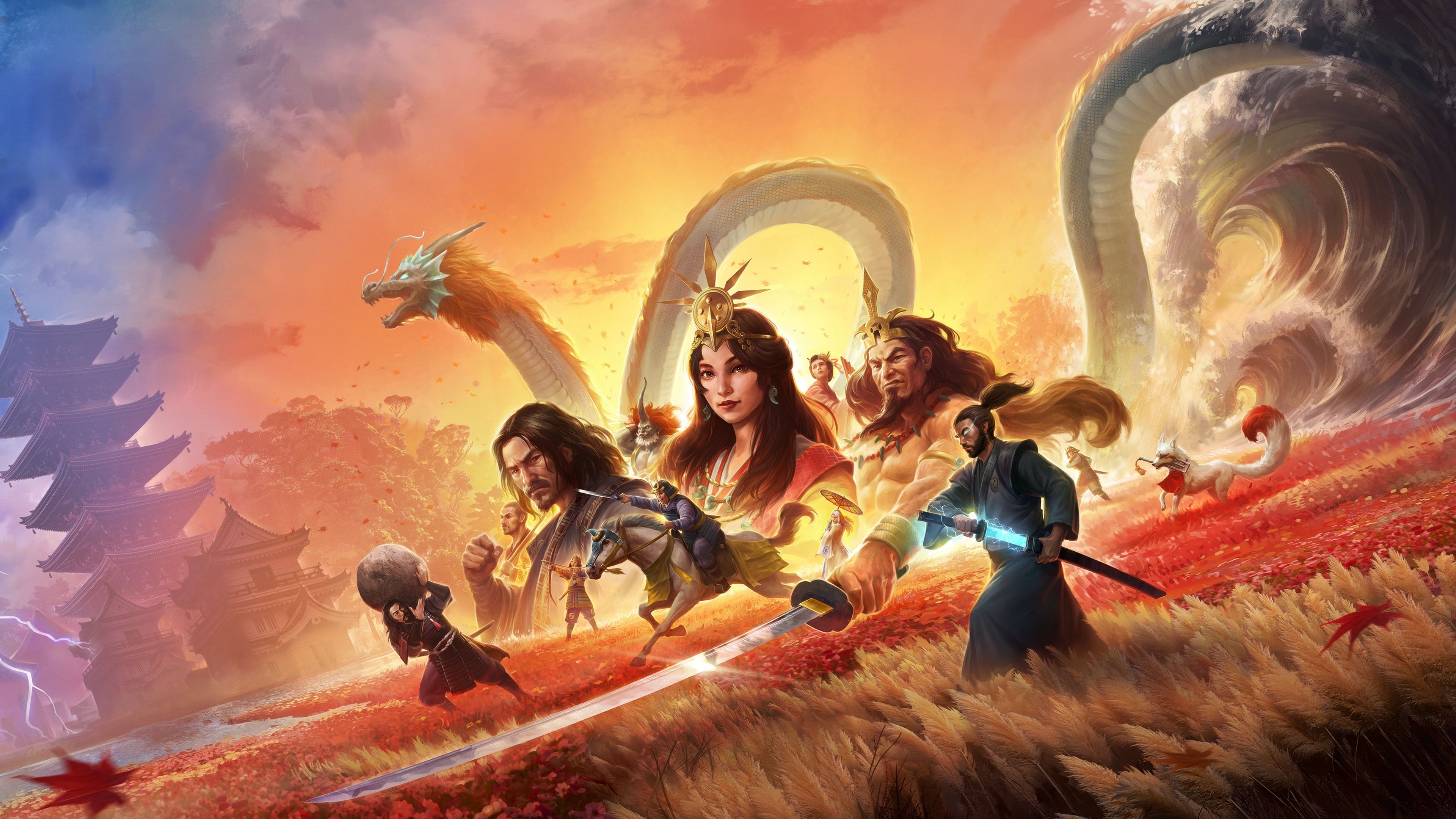 Age of Mythology: Retold - Heavenly Spear ultra HD 4K wallpaper