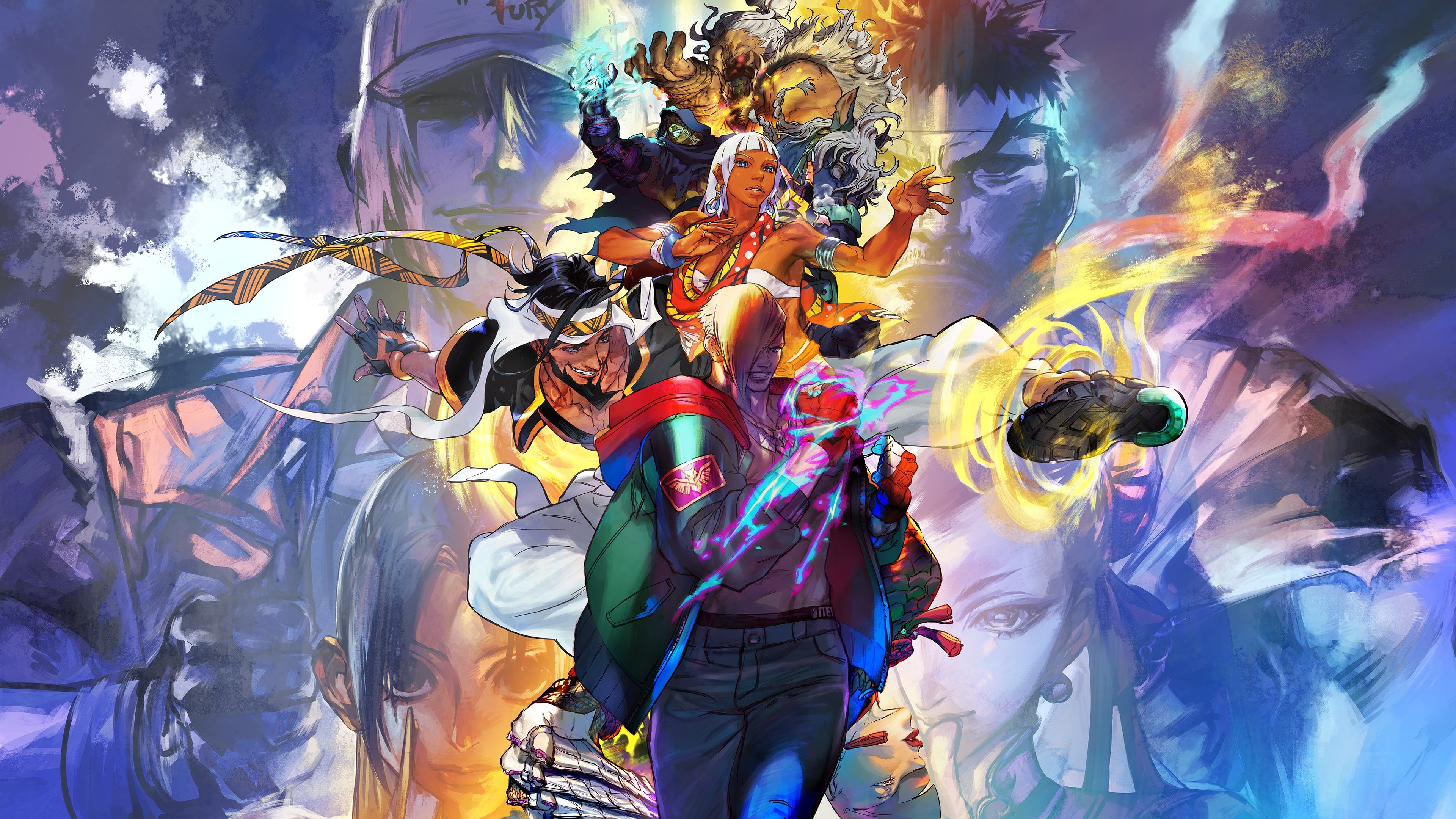 Street Fighter 6 Years 1-2 Fighters Edition ultra HD 4K wallpaper