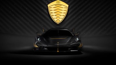 Koenigsegg Jesko Dark aesthetic ultra HD 4K wallpaper