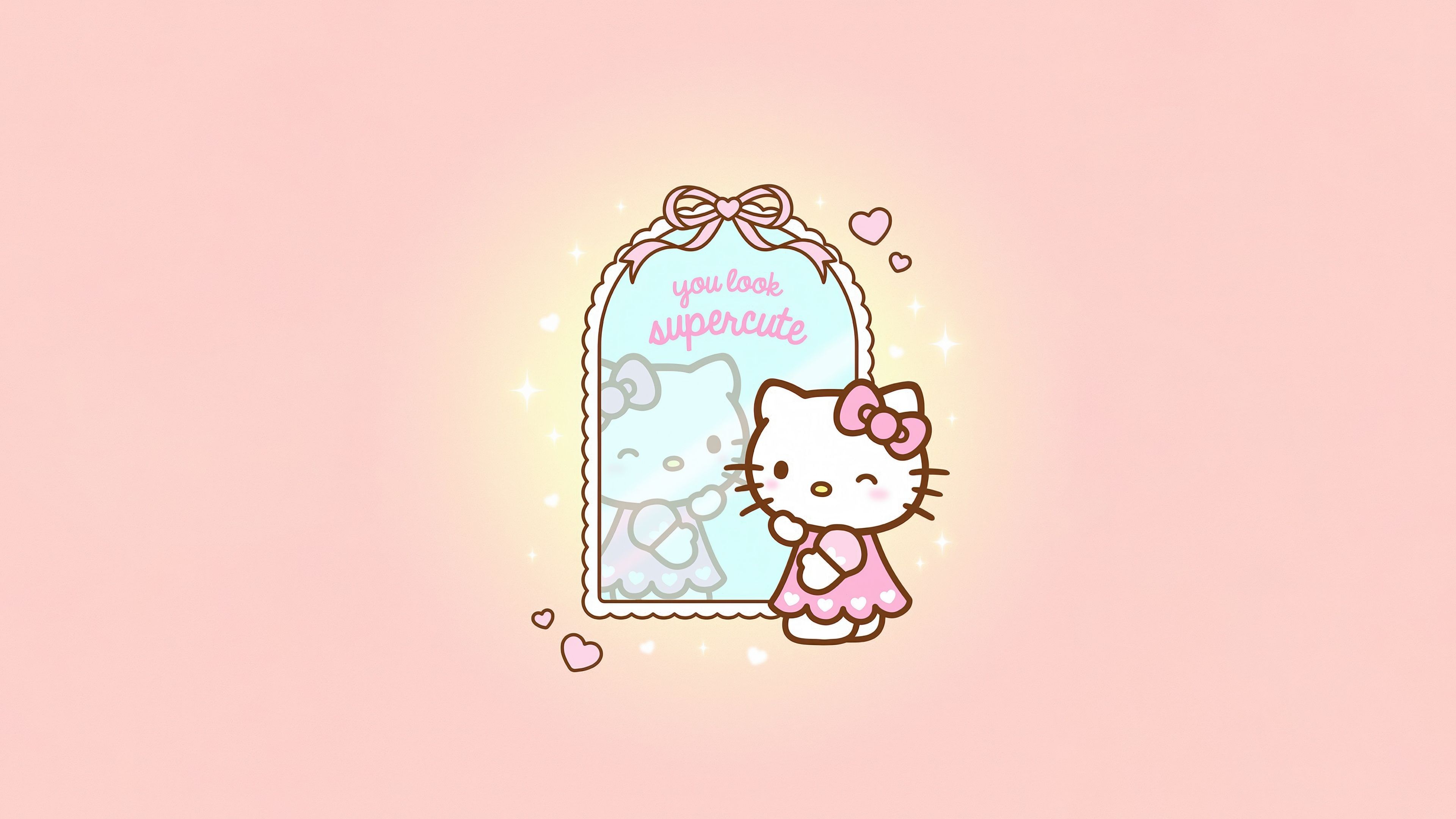Hello Kitty Supercute ultra HD 4K wallpaper